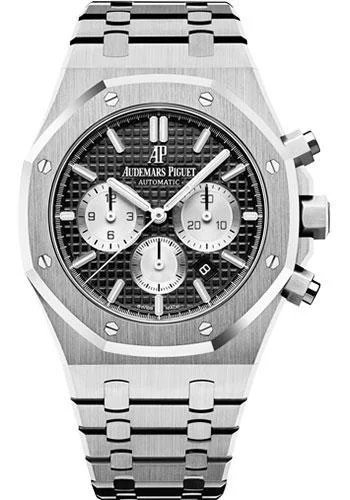 Audemars Piguet Royal Oak Chronograph Watch-Black Dial 41mm-26331ST.OO.1220ST.02