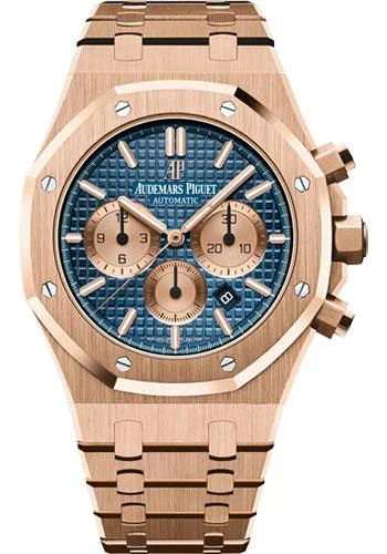 Audemars Piguet Royal Oak Chronograph Watch-Blue Dial 41mm-26331OR.OO.1220OR.01