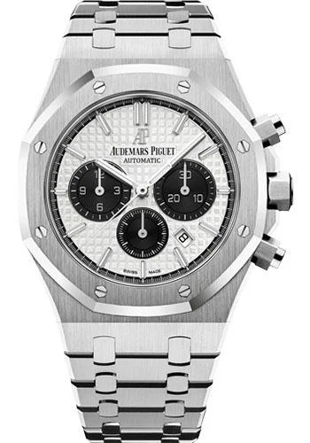 Audemars Piguet Royal Oak Chronograph Watch-Silver Dial 41mm-26331ST.OO.1220ST.03