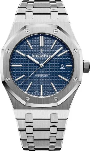 Audemars Piguet Royal Oak Selfwinding Blue dial with “Grande Tapisserie” 15400ST.OO.1220ST.03