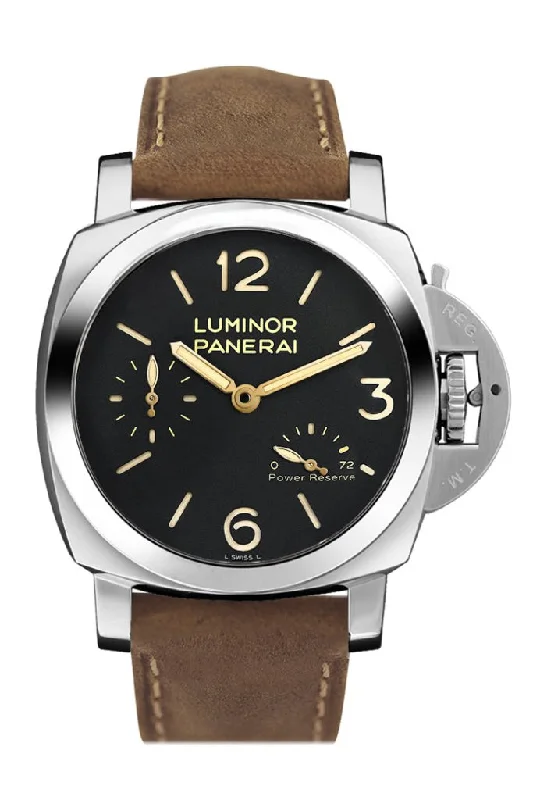 Panerai Luminor 1950 Power Reserve Black Dial Men's Watch PAM00423