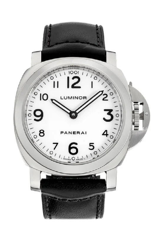 Panerai Luminor Base Stainless Steel Manual PAM00114