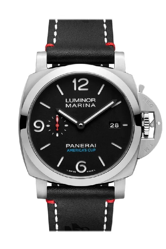 Panerai Luminor Marina 1950 Softbank Team Japan 3 Days Automatic Acciaio 44mm Black Dial Men's Watch Pam00732