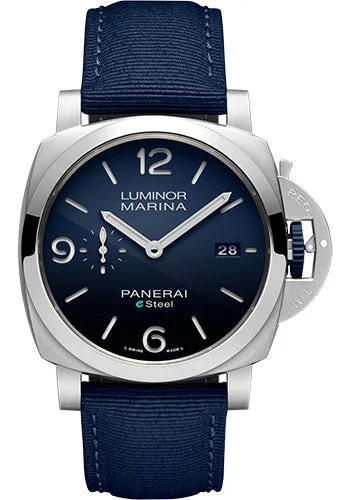 Panerai Luminor Marina eSteel‚Ñ¢ Blu Profondo - 44mm Brushed Esteel Case - Polished Blue Gradient Esteel‚Ñ¢ Dial - PAM01157