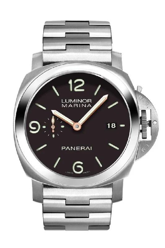 Panerai Luminor Marina Automatic 42mm Black Men's Watch PAM00352