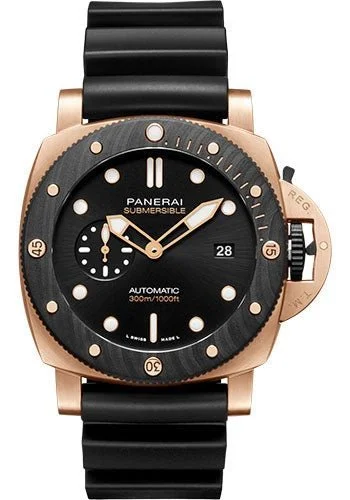 Panerai Submersible Goldtech‚Ñ¢ OroCarbo - 44mm - Brushed Goldtech - PAM01070