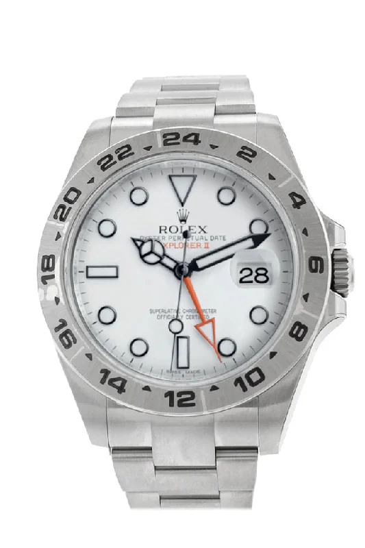 ROLEX Explorer II White Dial Stainless Steel Men's Watch 216570