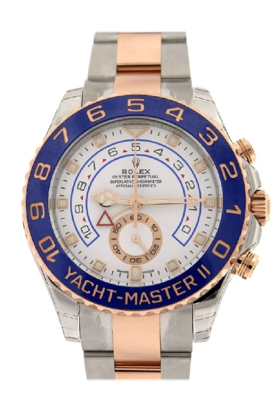 ROLEX Yacht-Master II 44 18k Rose Gold and Steel Watch 116681