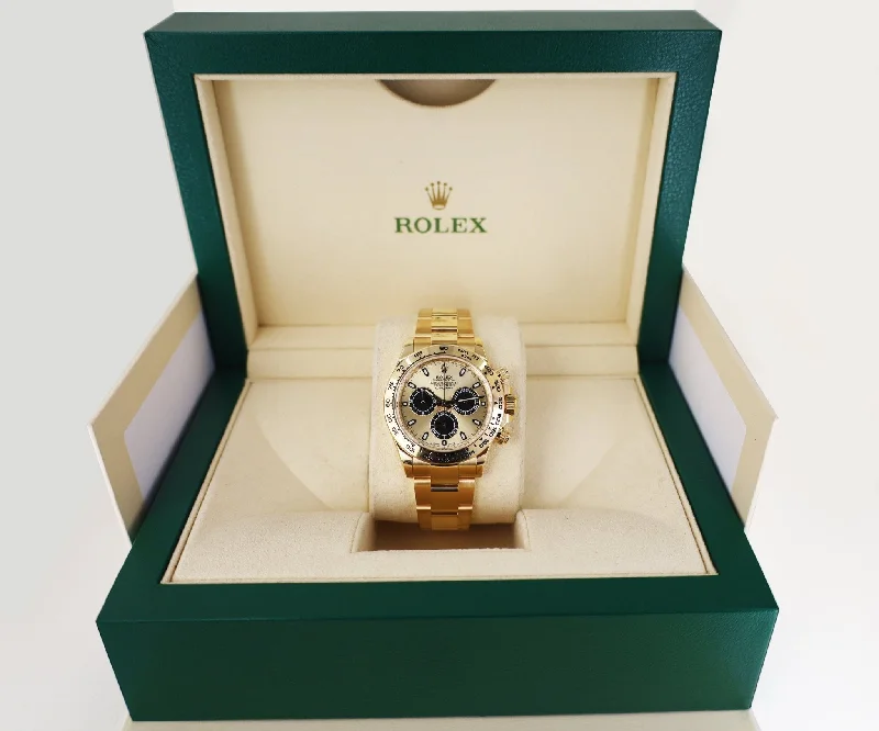 Rolex Yellow Gold Cosmograph Daytona 40 Watch - Champagne And Index Dial - 116508 chbki