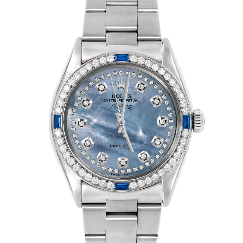 Rolex Air King 34mm | 5500-SS-BLMOP-STRD-4SPH-OYS