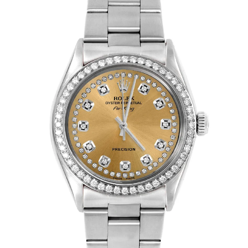 Rolex Air King 34mm | 5500-SS-CHM-STRD-BDS-OYS