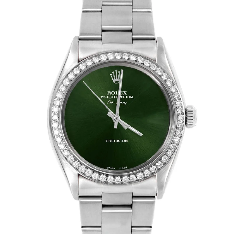 Rolex Air King 34mm | 5500-SS-GRN-NOHM-BDS-OYS