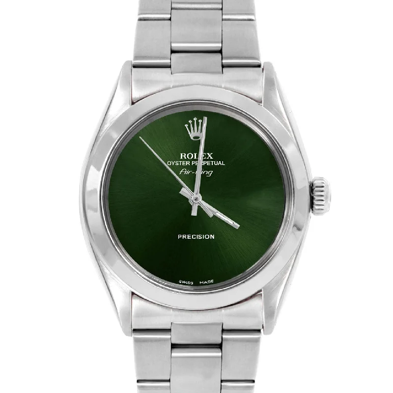 Rolex Air King 34mm | 5500-SS-GRN-NOHM-SMT-OYS