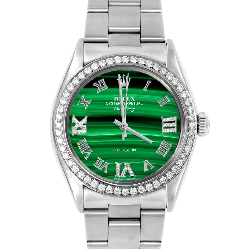 Rolex Air King 34mm | 5500-SS-MLC-RDR369-BDS-OYS