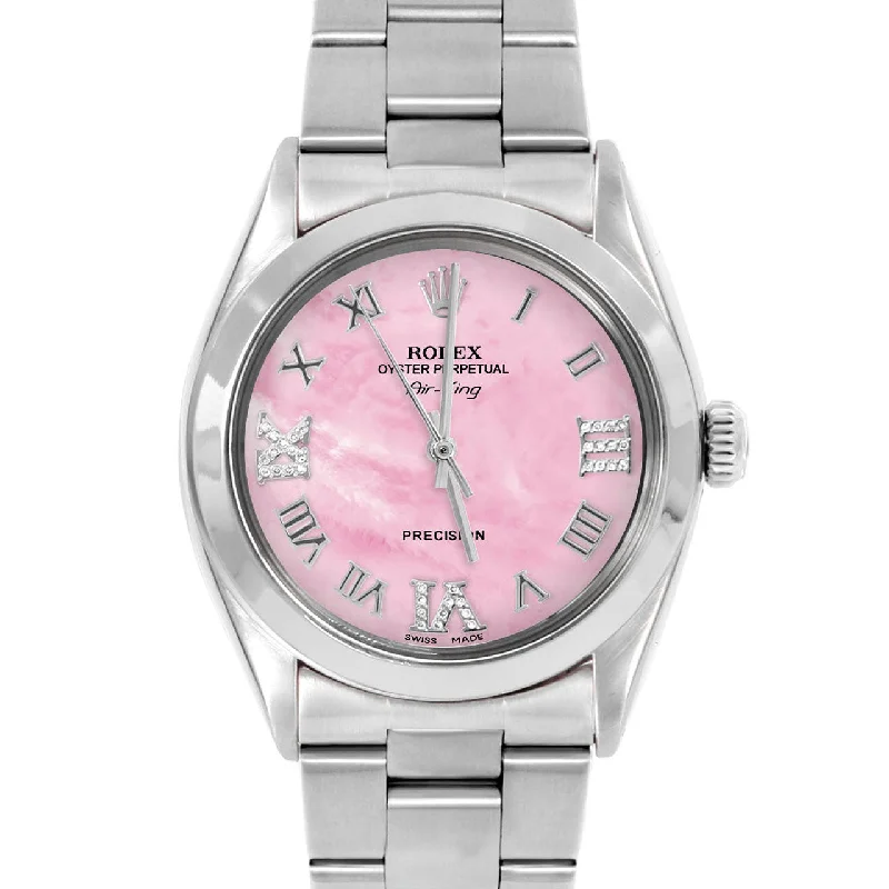 Rolex Air King 34mm | 5500-SS-PMOP-RDR369-SMT-OYS