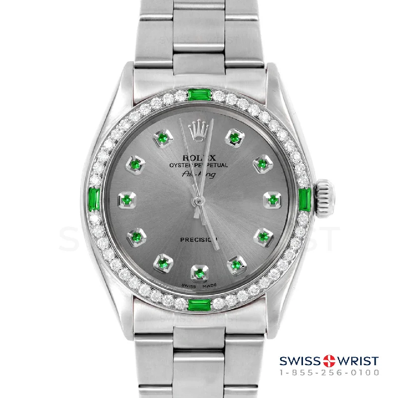 Rolex Air King 34mm | 5500-SS-SLT-EMD-AM-4EMD-OYS