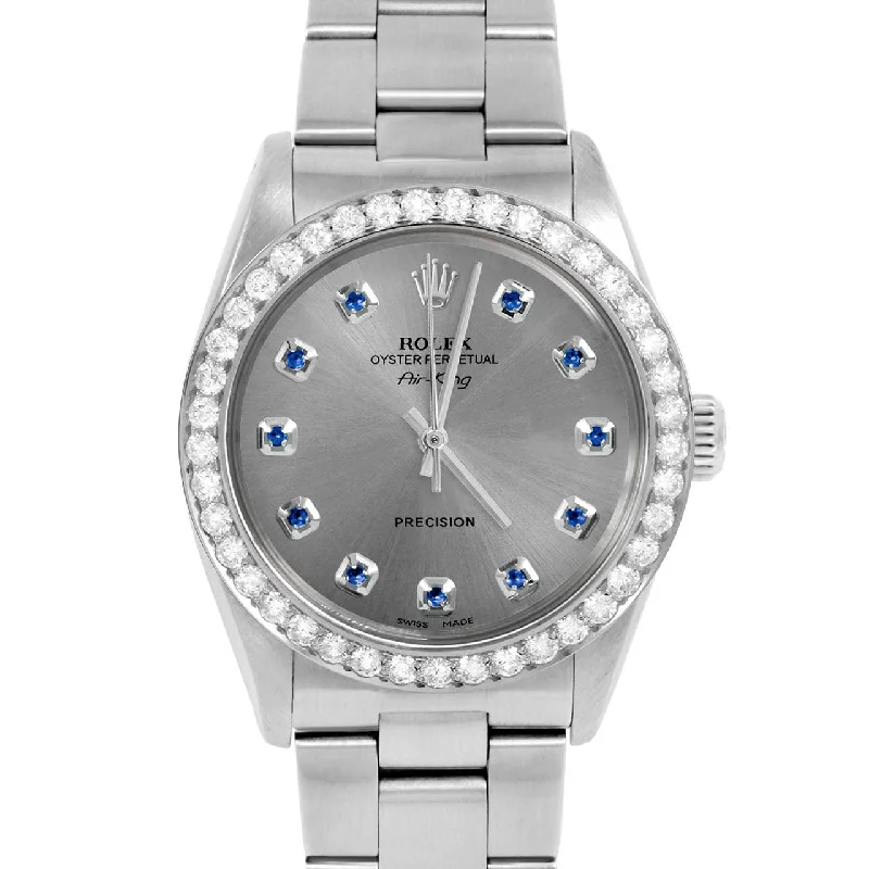 Rolex Air King 34mm | 5500-SS-SLT-SPH-AM-2CT-OYS