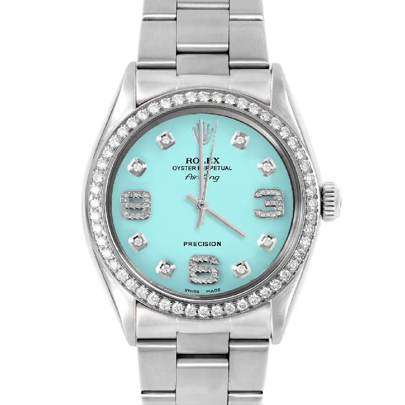 Rolex Air King 34mm | 5500-SS-TRQ-8DA369-BDS-OYS