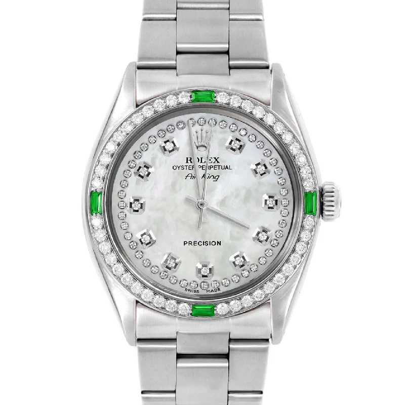 Rolex Air King 34mm | 5500-SS-WMOP-STRD-4EMD-OYS