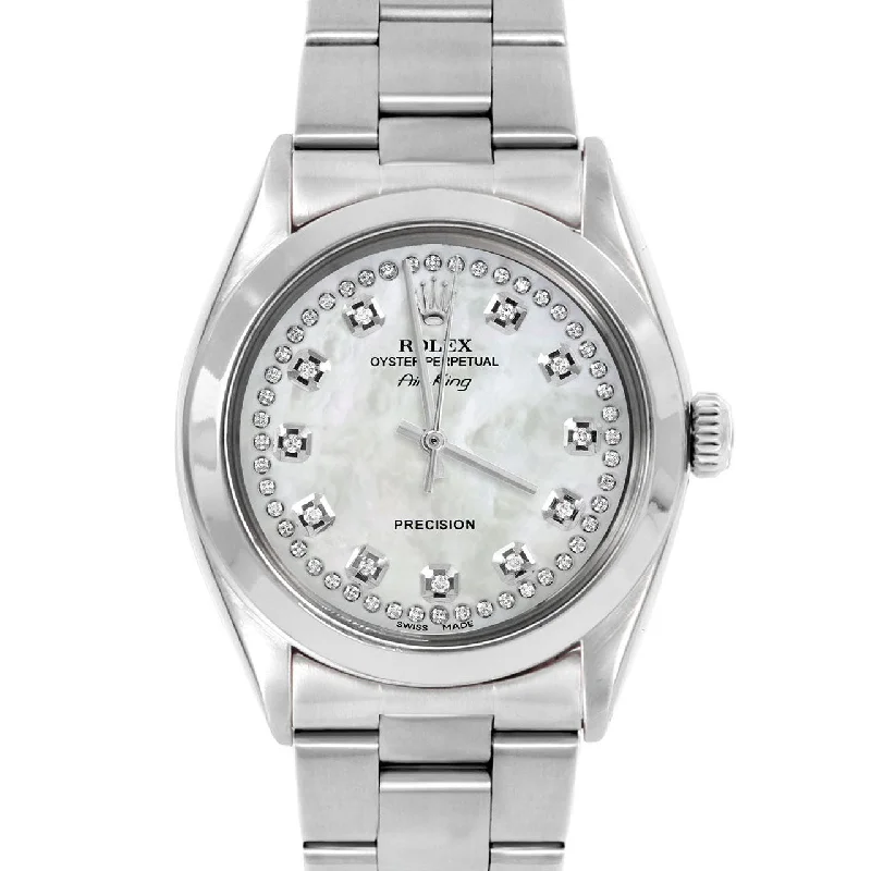 Rolex Air King 34mm | 5500-SS-WMOP-STRD-SMT-OYS