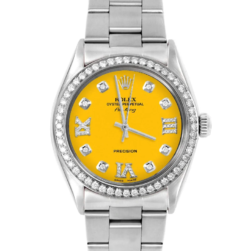 Rolex Air King 34mm | 5500-SS-YLW-8DR369-BDS-OYS