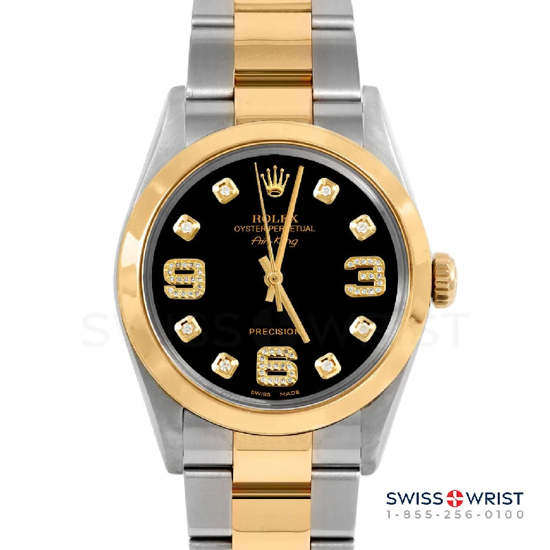 Rolex Air King 34mm | 5500-TT-BLK-8DA369-SMT-OYS