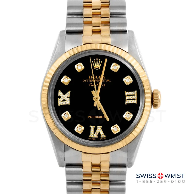 Rolex Air King 34mm | 5500-TT-BLK-8DR369-FLT-JBL