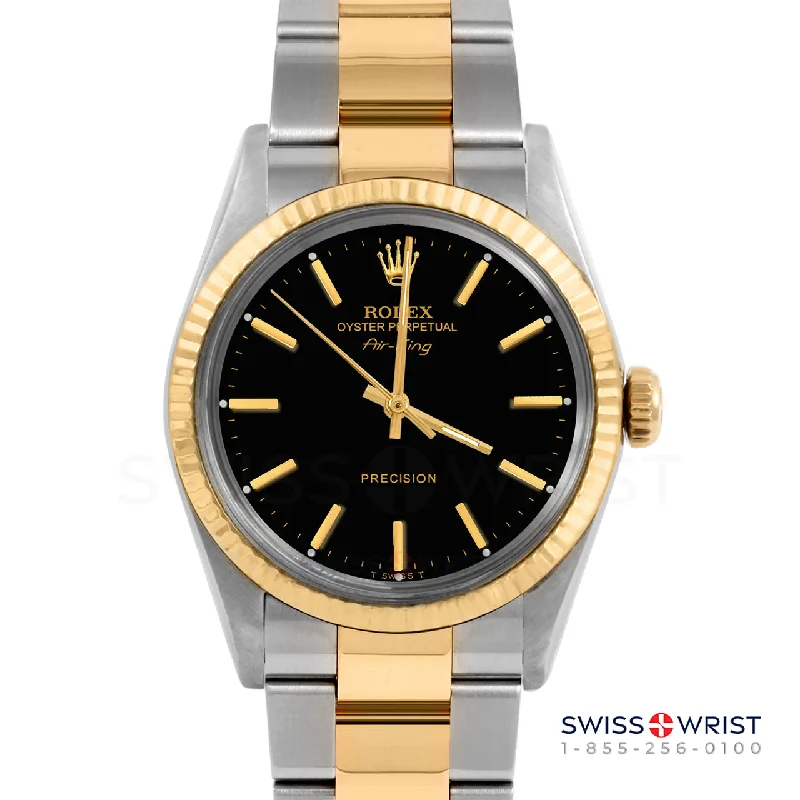 Rolex Air King 34mm | 5500-TT-BLK-STK-FLT-OYS