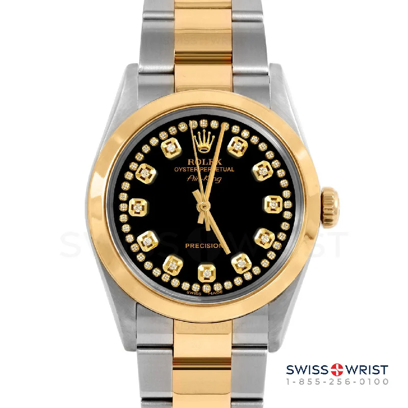 Rolex Air King 34mm | 5500-TT-BLK-STRD-SMT-OYS