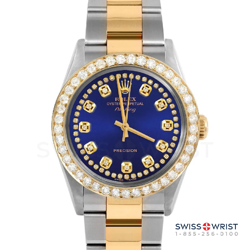 Rolex Air King 34mm | 5500-TT-BLU-STRD-2CT-OYS