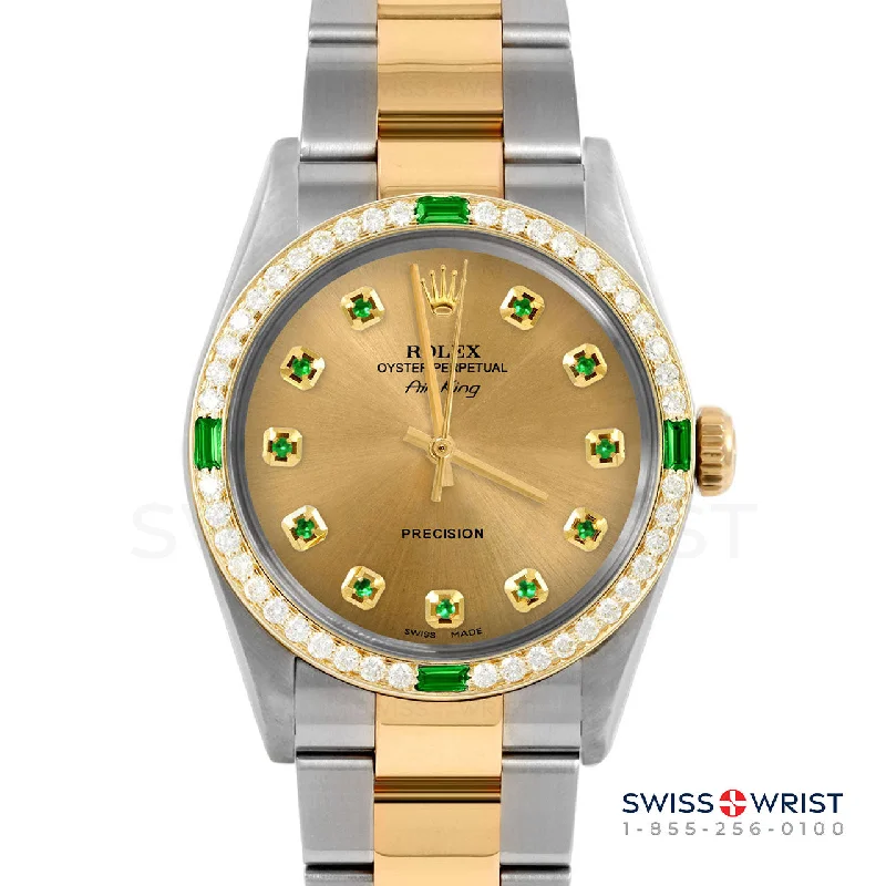 Rolex Air King 34mm | 5500-TT-CHM-EMD-AM-4EMD-OYS