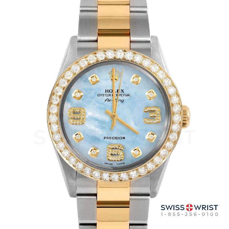 Rolex Air King 34mm | 5500-TT-LBMOP-8DA369-2CT-OYS