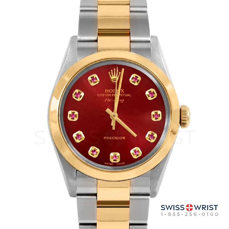 Rolex Air King 34mm | 5500-TT-RED-RBY-AM-SMT-OYS