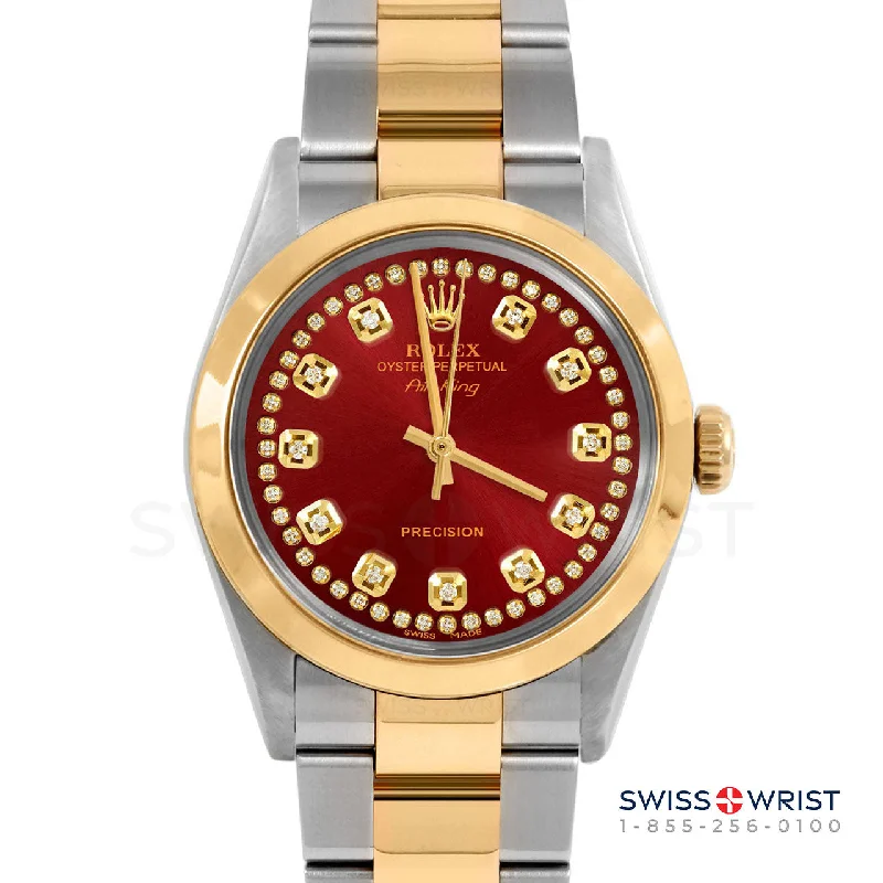 Rolex Air King 34mm | 5500-TT-RED-STRD-SMT-OYS