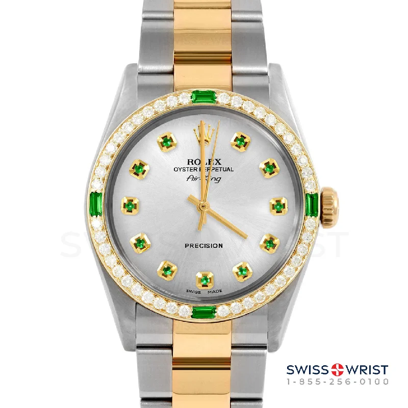 Rolex Air King 34mm | 5500-TT-SLV-EMD-AM-4EMD-OYS