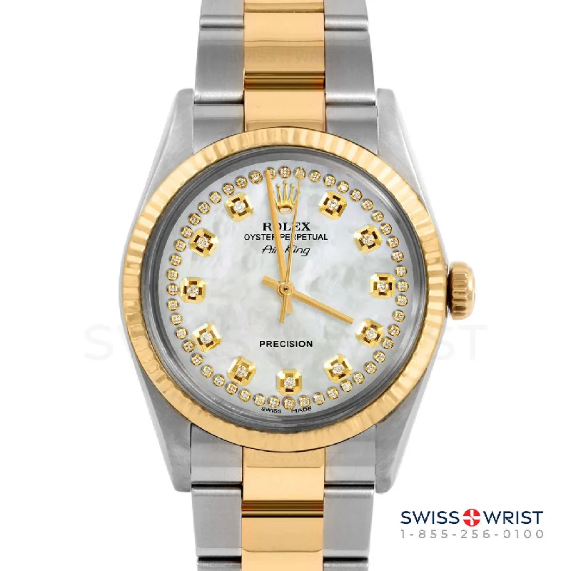 Rolex Air King 34mm | 5500-TT-WMOP-STRD-FLT-OYS