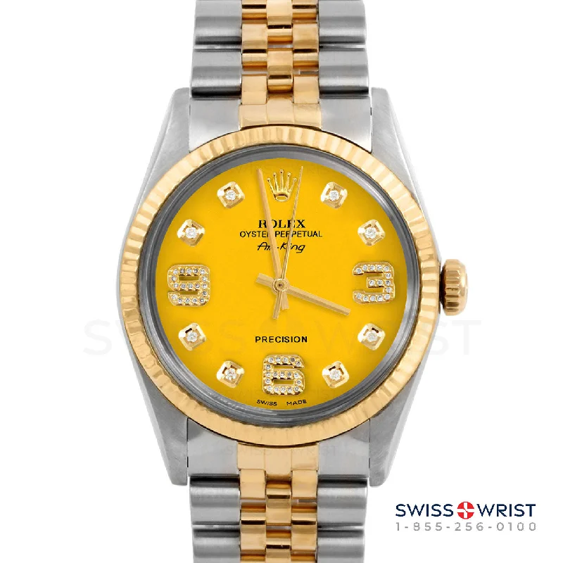 Rolex Air King 34mm | 5500-TT-YLW-8DA369-FLT-JBL