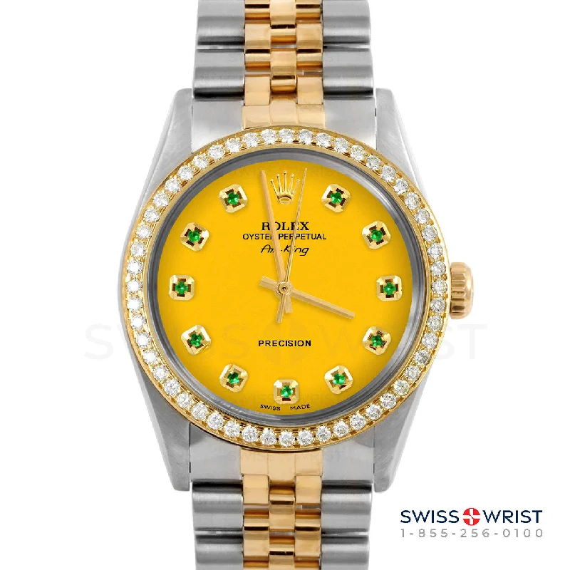 Rolex Air King 34mm | 5500-TT-YLW-EMD-AM-BDS-JBL