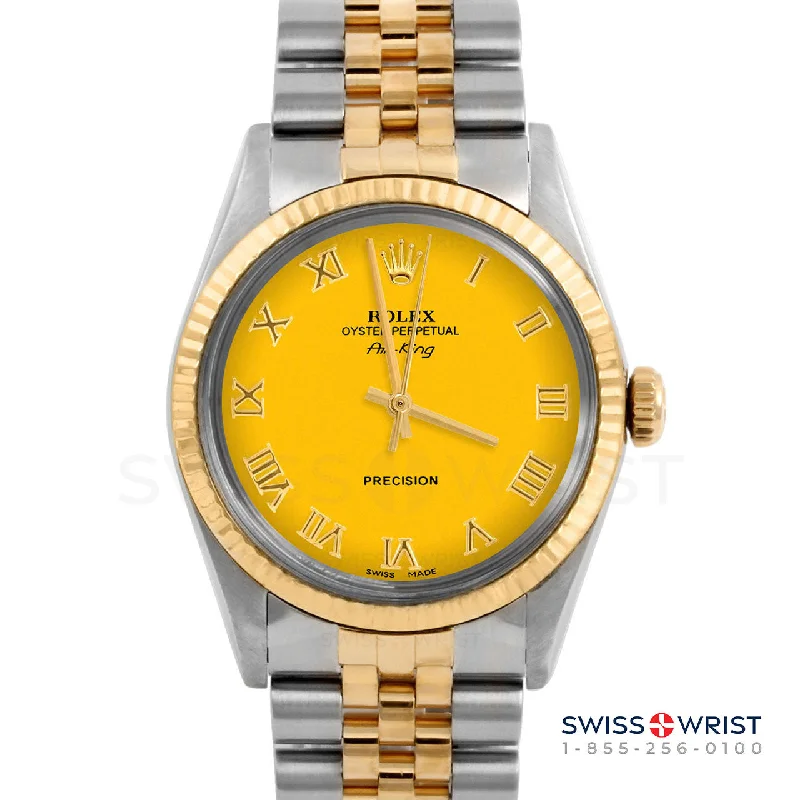 Rolex Air King 34mm | 5500-TT-YLW-ROM-FLT-JBL