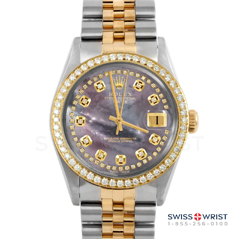 Rolex Date 34mm | 1500-TT-BMOP-STRD-BDS-JBL