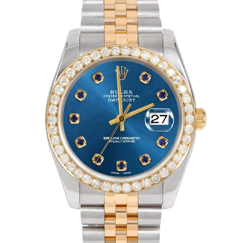 Rolex Datejust 36mm | 116233-BLU-SPH-AM-25CT-JBL