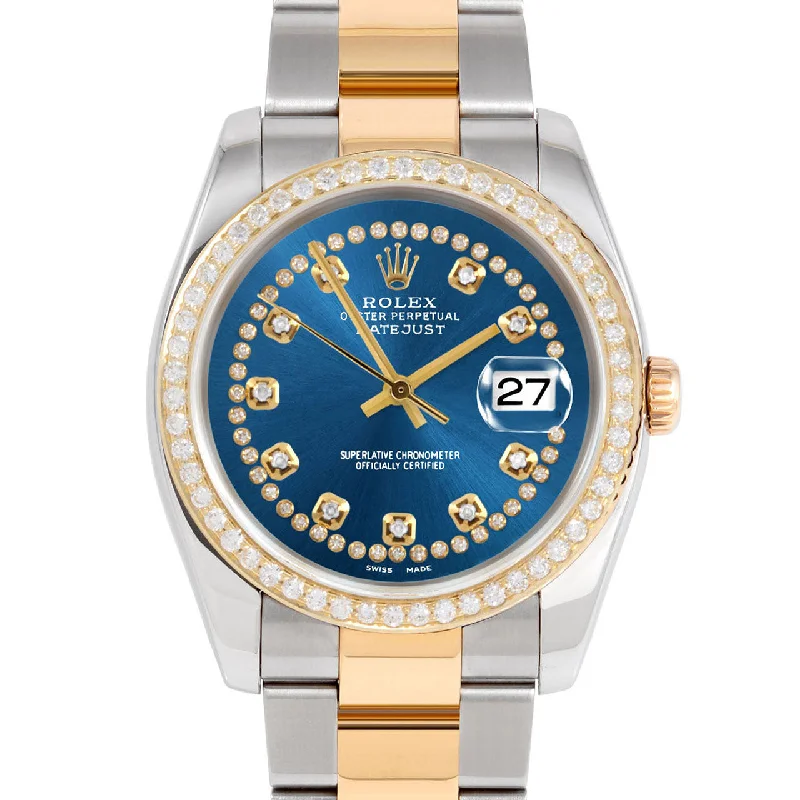 Rolex Datejust 36mm | 116233-BLU-STRD-BDS-OYS