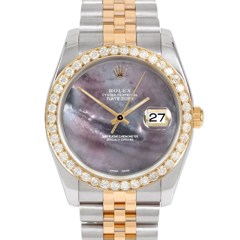 Rolex Datejust 36mm | 116233-BMOP-NOHM-25CT-JBL