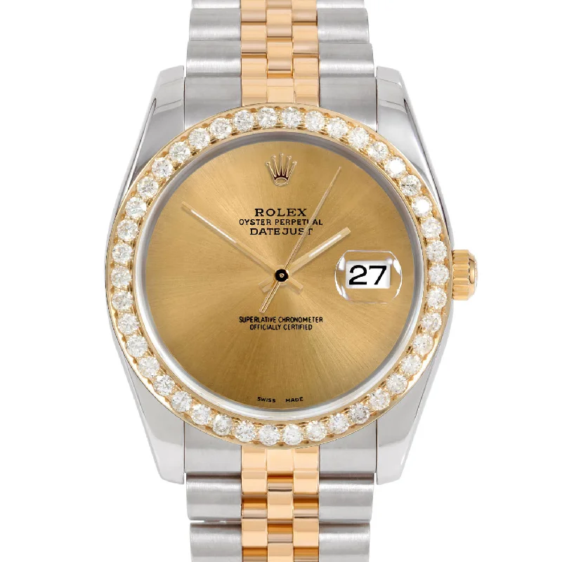 Rolex Datejust 36mm | 116233-CHM-NOHM-25CT-JBL