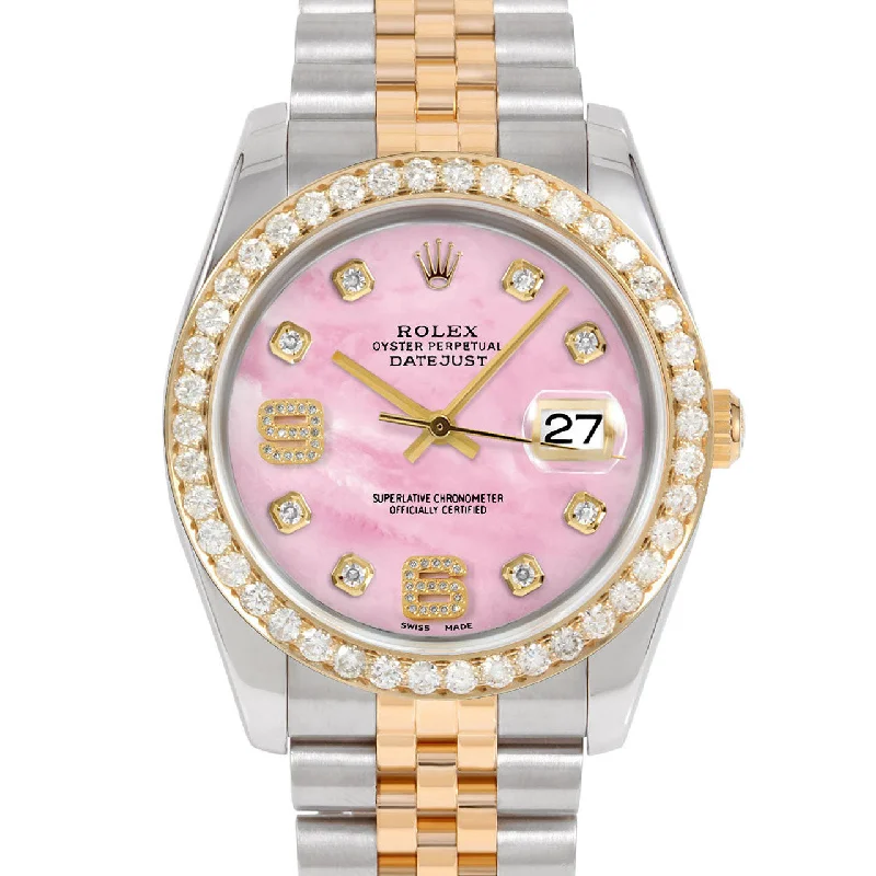 Rolex Datejust 36mm | 116233-PMOP-8DA69-25CT-JBL