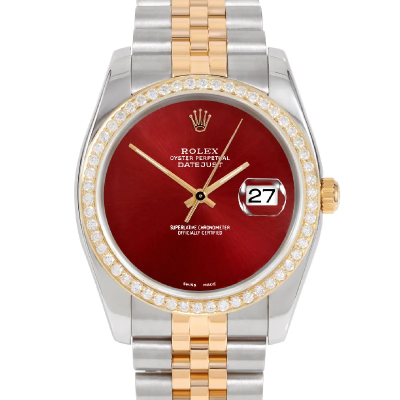 Rolex Datejust 36mm | 116233-RED-NOHM-BDS-JBL