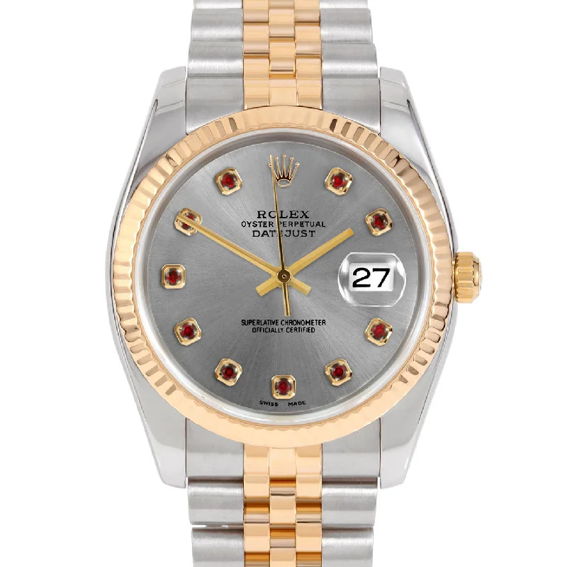 Rolex Datejust 36mm | 116233-SLT-RBY-AM-FLT-JBL