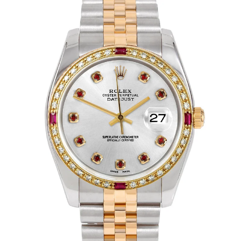 Rolex Datejust 36mm | 116233-SLV-RBY-AM-4RBY-JBL