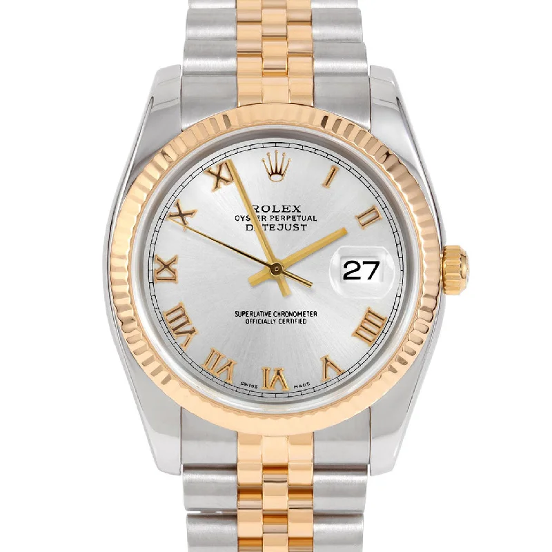 Rolex Datejust 36mm | 116233-SLV-ROM-FLT-JBL