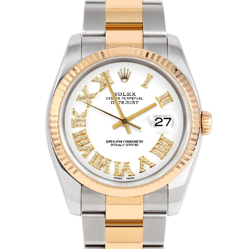 Rolex Datejust 36mm | 116233-WHT-FDR-FLT-OYS